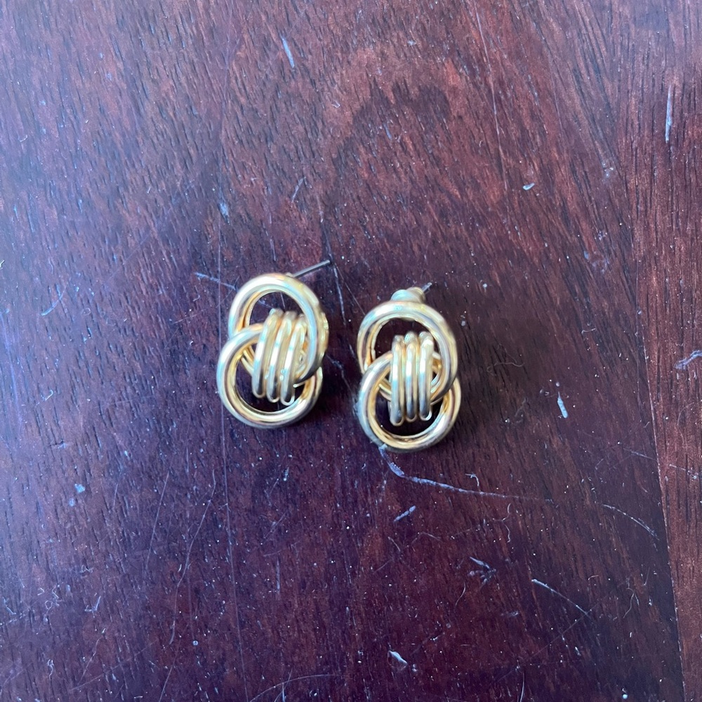 Vintage gold studs